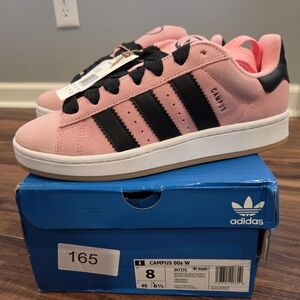 Adidas Womens Campus Shoes - Pink and Black
